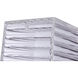 Ridge 2 Light 24 inch Satin Aluminum Outdoor Wall Sconce